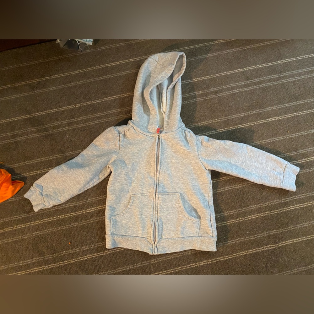 Kids Grey Hoodie